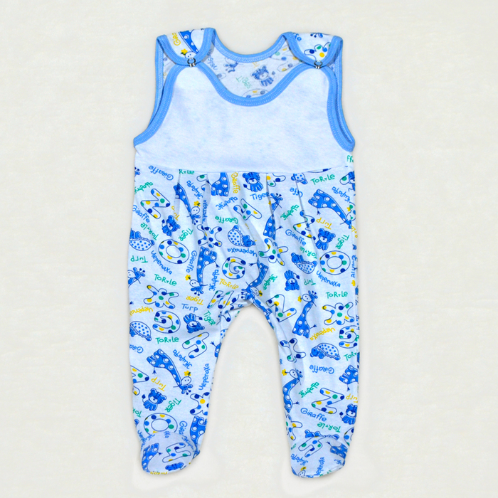 Ползунки детские на лямках, 03104-10, цвет микс, рост 68 см