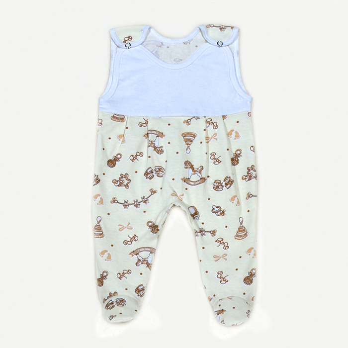 Ползунки детские на лямках, 03104-10, цвет микс, рост 86 см