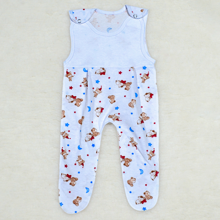 Ползунки детские на лямках, 03103-10, цвет микс, рост 62 см