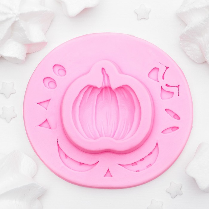 Молд 9,5х9,5х1,5 см "Тыква"