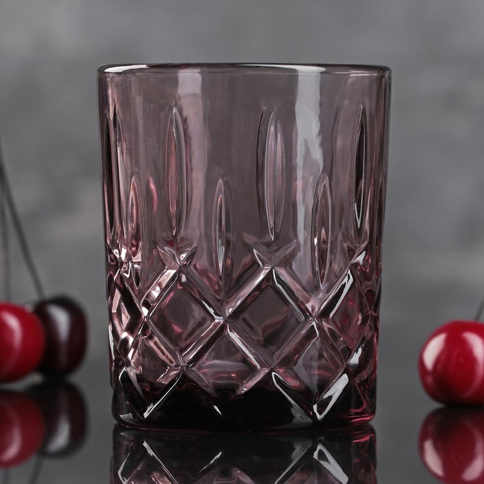 Стакан 200 мл "Пинотаж", цвет розовый