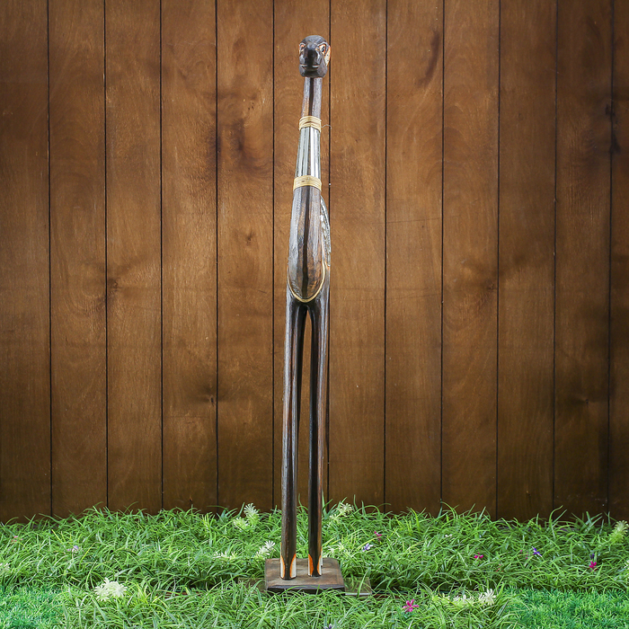 Сувенир дерево "Тёмный верблюд" 26х12х80 см