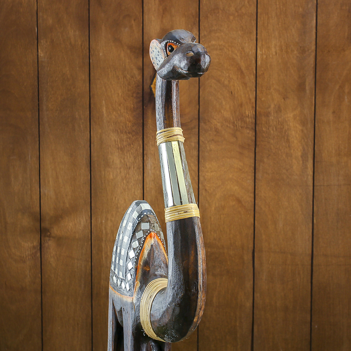 Сувенир дерево "Тёмный верблюд" 26х12х80 см