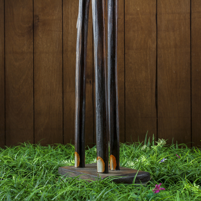 Сувенир дерево "Тёмный верблюд" 26х12х80 см