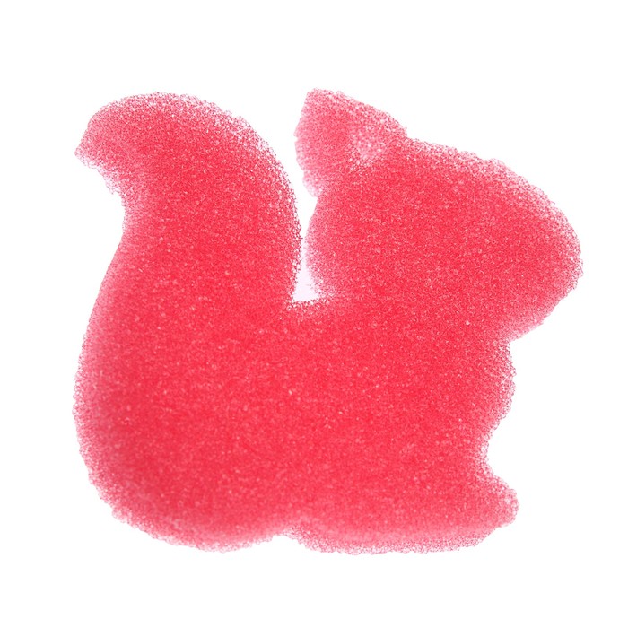 Детская губка-мочалка «Лесные друзья» для купания, игровой набор 4 шт.