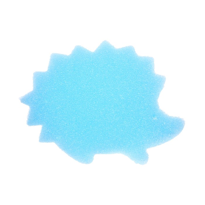 Детская губка-мочалка «Зверята» для купания, игровой набор 4 шт.