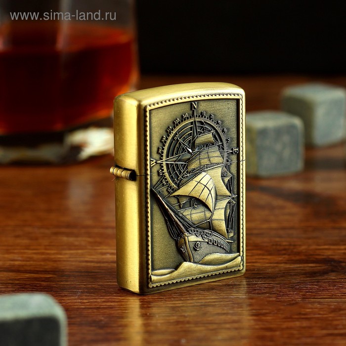 

Набор бензиновых зажигалок "Морской флот", 4 шт, 3 х 10 х 23 см