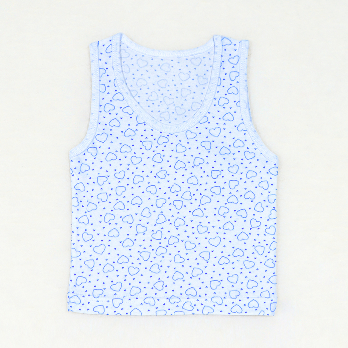 Майка для девочки, 09204-10, цвет микс, рост 80 см