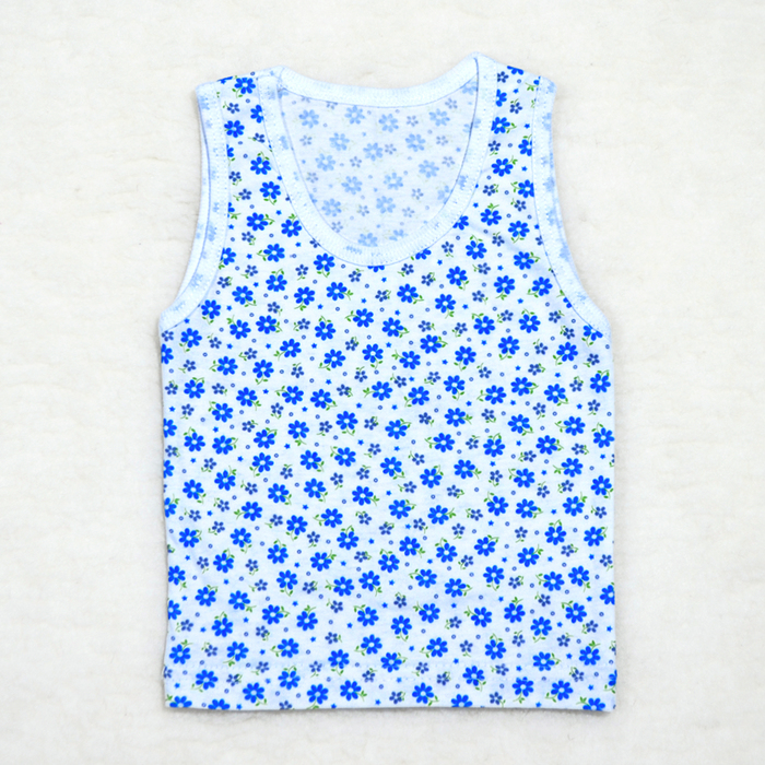 Майка для девочки, 09204-10, цвет микс, рост 80 см