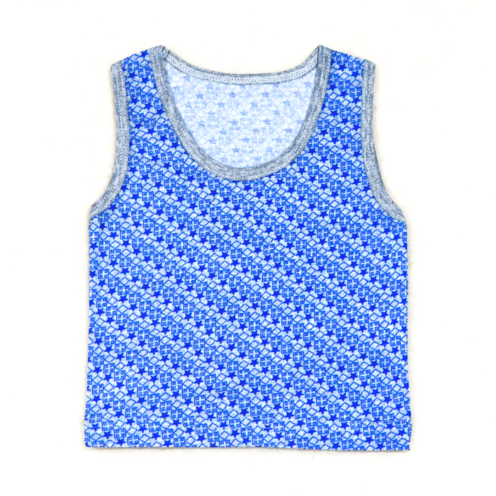 Майка для мальчика, 09204-10, цвет микс, рост 86 см