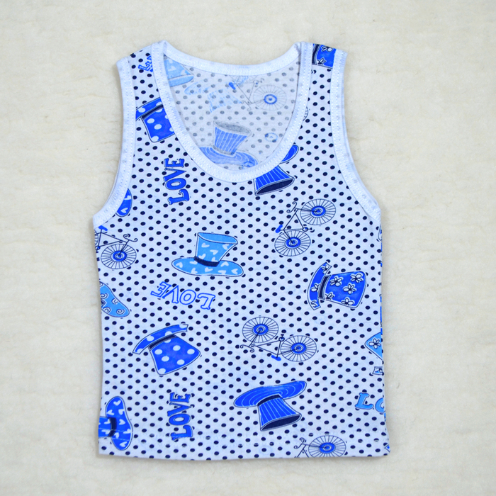 Майка для мальчика, 09204-10, цвет микс, рост 122 см