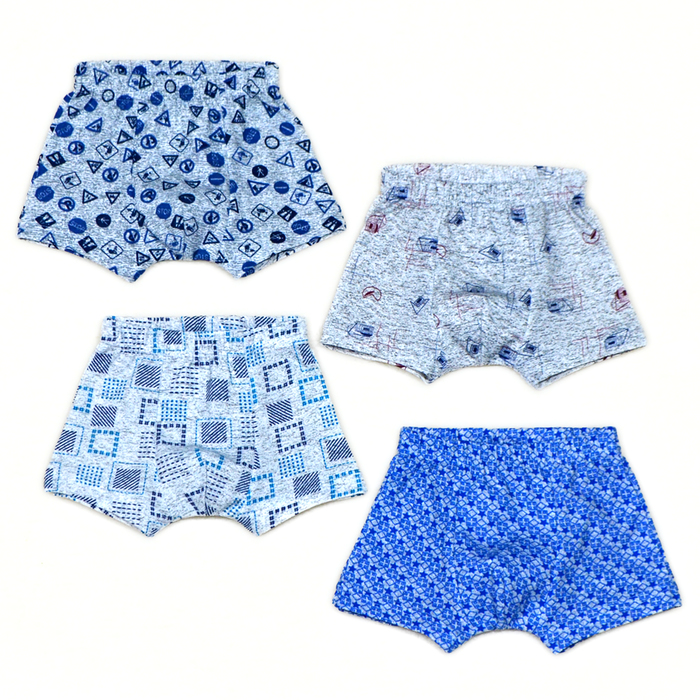 Трусы-боксеры для мальчика 09307-10 микс, рост 68 (48)