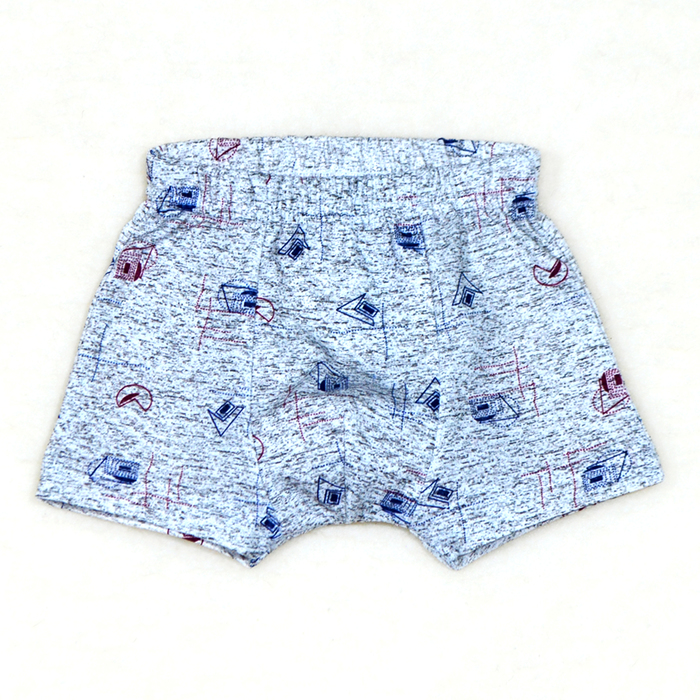 Трусы-боксеры для мальчика 09307-10 микс, рост 74 (52)