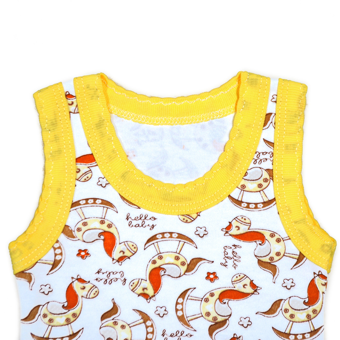 Майка-боди, 11101-12, цвет микс, рост 62 см