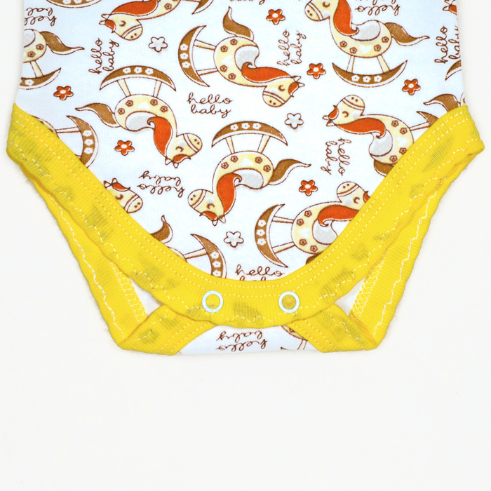 Майка-боди, 11101-12, цвет микс, рост 62 см