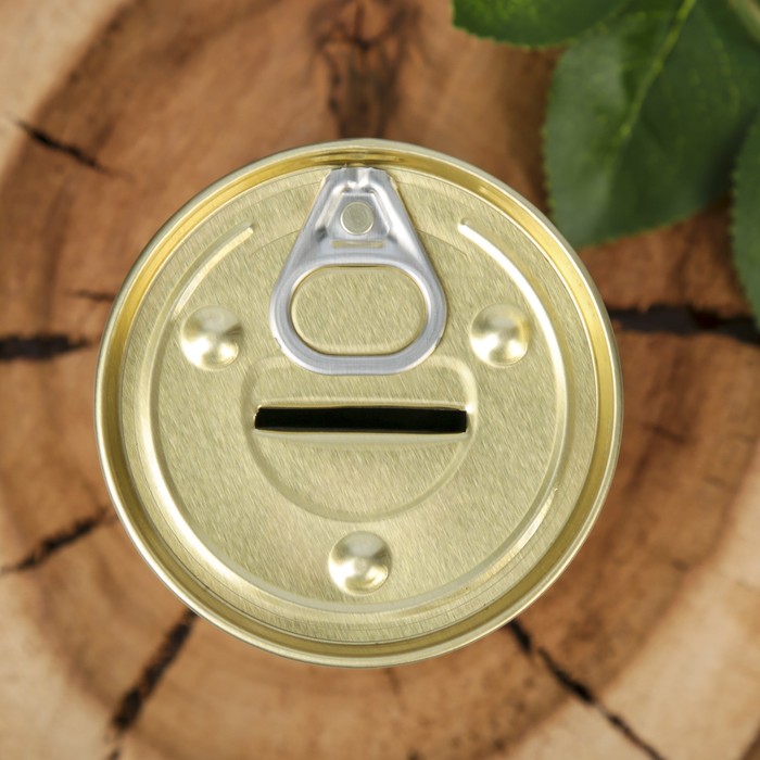 Копилка-банка металл "Счастья и удачи" 9,5х7,7х7,7 см