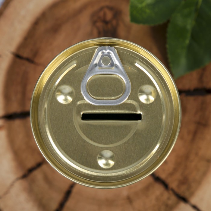 Копилка-банка металл "На клевую тачку" 9,5х7,7х7,7 см