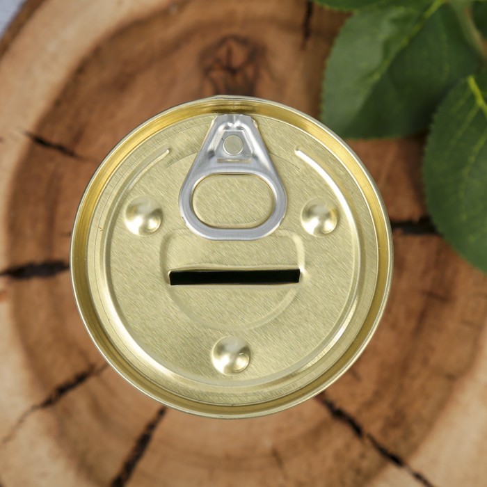 Копилка-банка металл "На мечту" 9,5х7,7х7,7 см