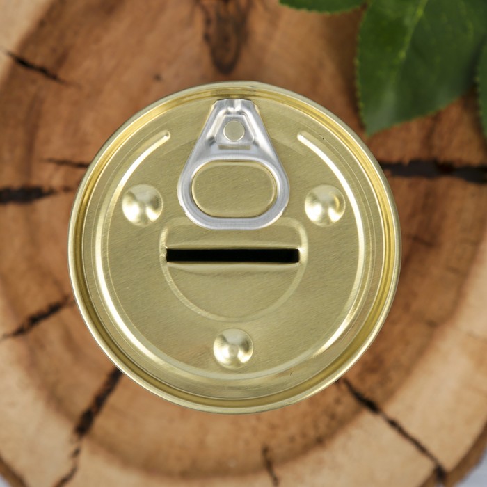 Копилка-банка металл "Сбербанка народная" 9,5х7,7х7,7 см