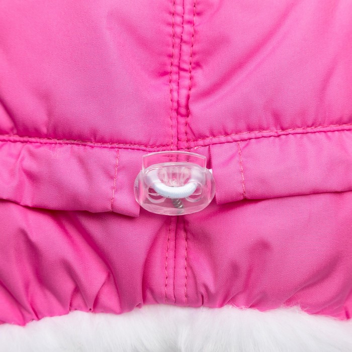 Шапка д/девочки "Снежинка" 81-04-17 (малиновый) 52 размер