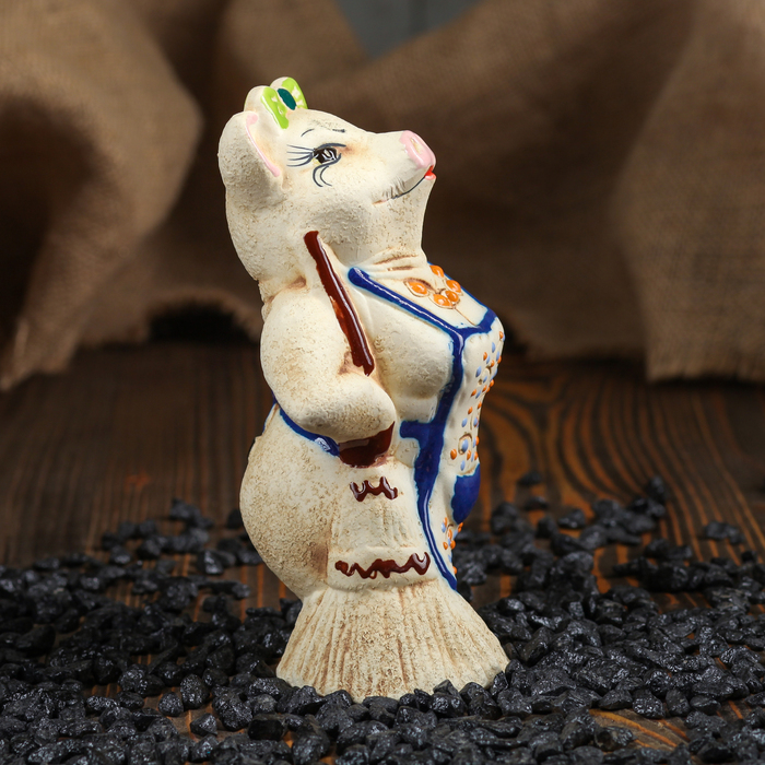 Копилка "Фрося" ангоб, микс