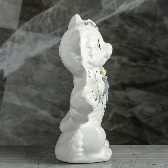 Копилка "Кот Романтик" лепка