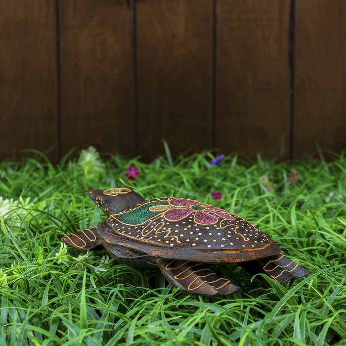 Набор сувенирный "Черепашка тайник"(12,15,20) 20х6х20 см