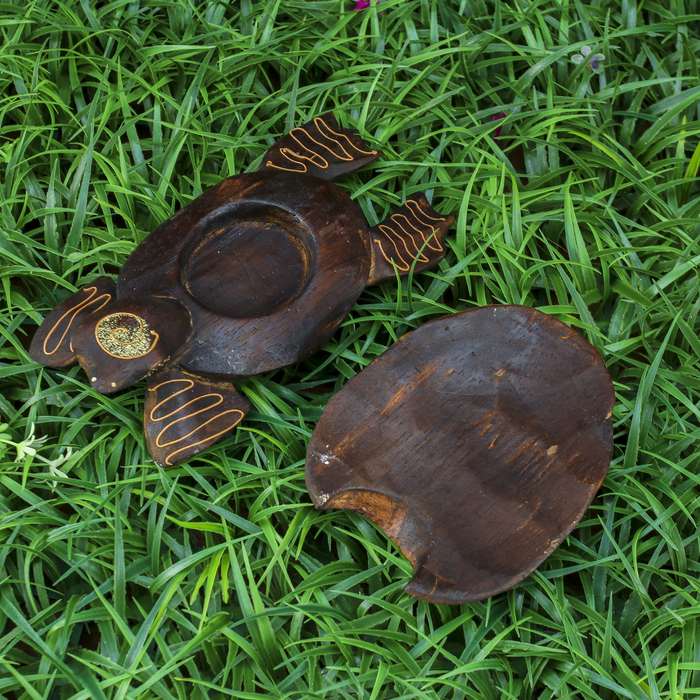 Набор сувенирный "Черепашка тайник"(12,15,20) 20х6х20 см