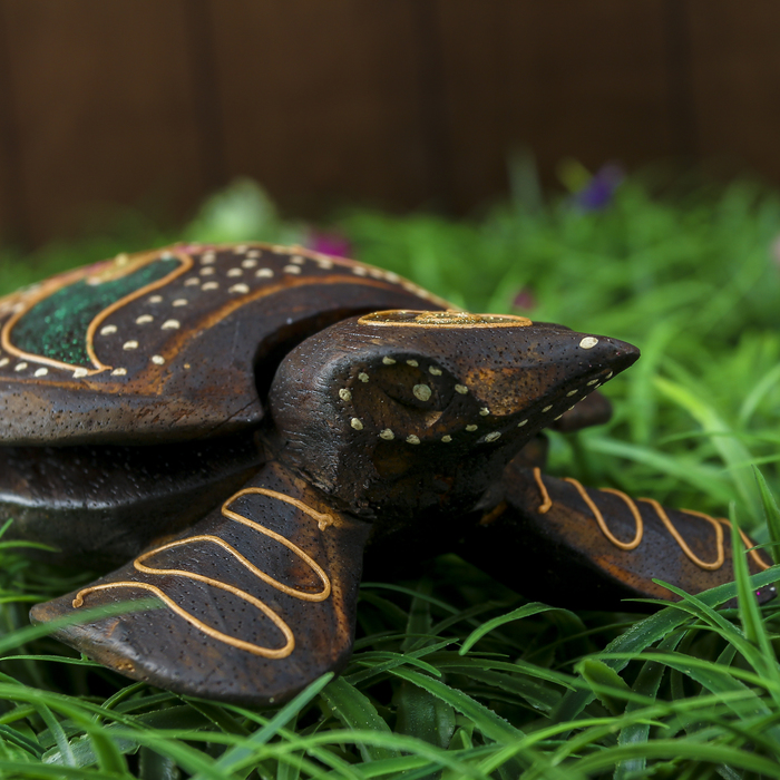 Набор сувенирный "Черепашка тайник"(12,15,20) 20х6х20 см