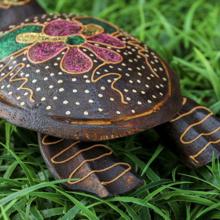 Набор сувенирный "Черепашка тайник"(12,15,20) 20х6х20 см