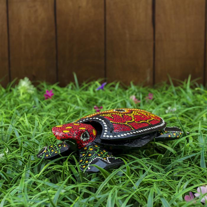 Набор сувенирный "Черепашка тайник"(12,15,20) 20х6х20 см