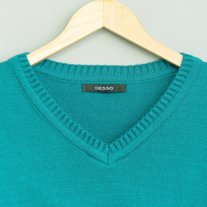 Джемпер мужской цвет бирюза, р-р 50 рост 188-194