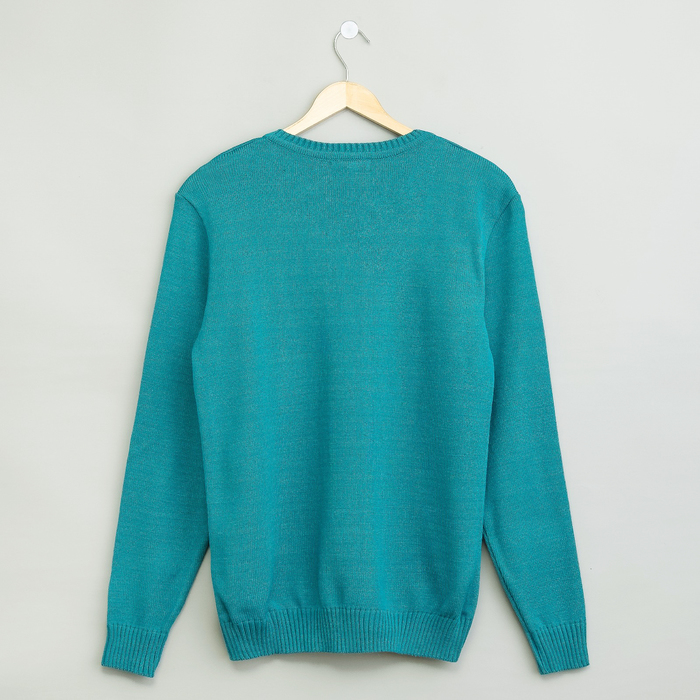 Джемпер мужской цвет бирюза, р-р 50 рост 188-194