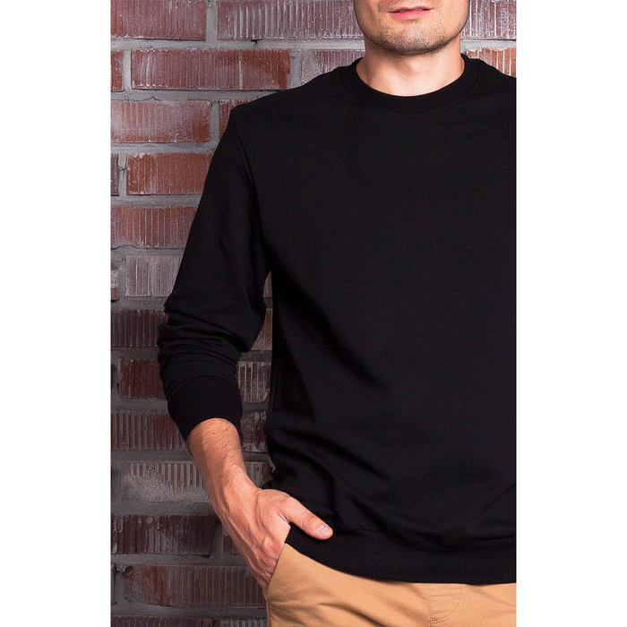 Свитшот мужской цвет чёрный, р-р 52-54 рост 188-194