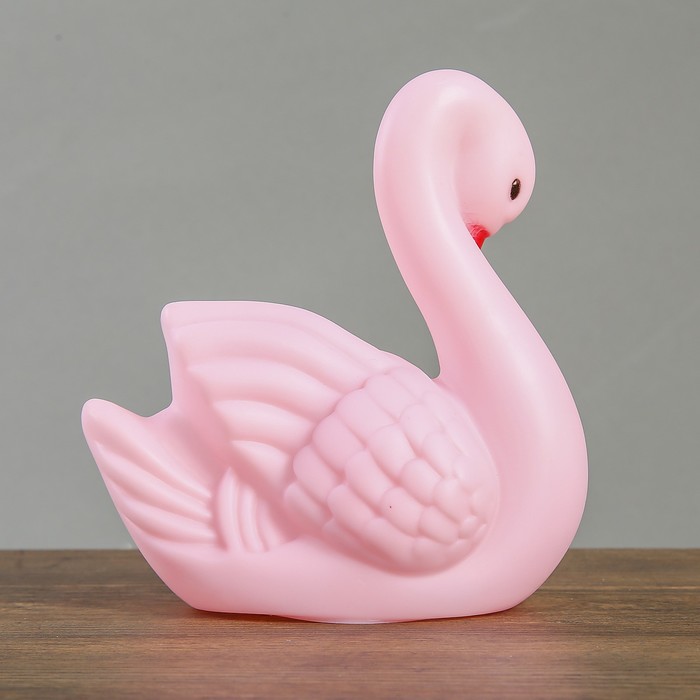 Ночник пластик "Лебедь" LEDх1 15х8х17 см