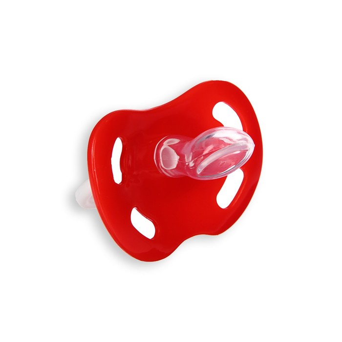 Пустышка силиконовая ортодонтическая «Дед Мороз», от 0 мес., подарочная упаковка, в новогоднем шаре