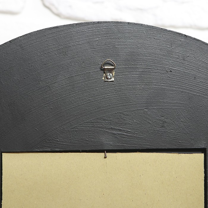 Панно зеркальное "Луна" дерево, 40 см