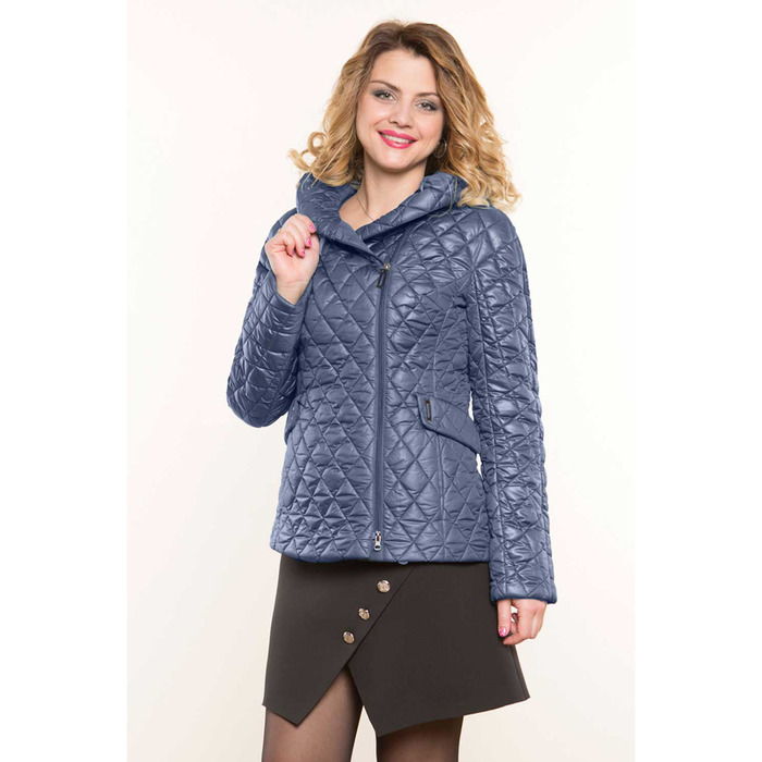 Куртка женская 1-139-22 цвет синий, р-р 54