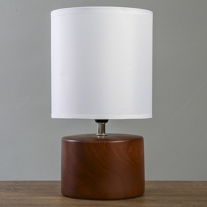 Лампа настольная "Ясеневый круг" Е14 40 Вт 28х16,3х16,3 см