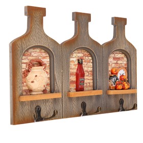 

Крючки декоративные дерево 3 досочки "Кладовая с провиантом" 20х33х3 см