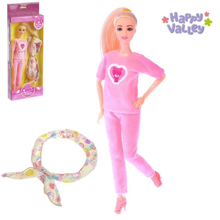 Кукла «Соня. Пижамная вечеринка» в наборе