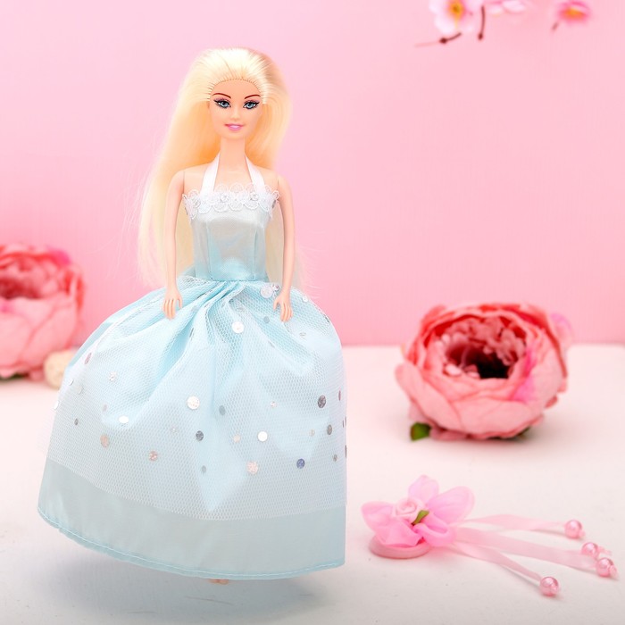 Кукла на подложке с аксессуарами «Лучшей подружке», МИКС