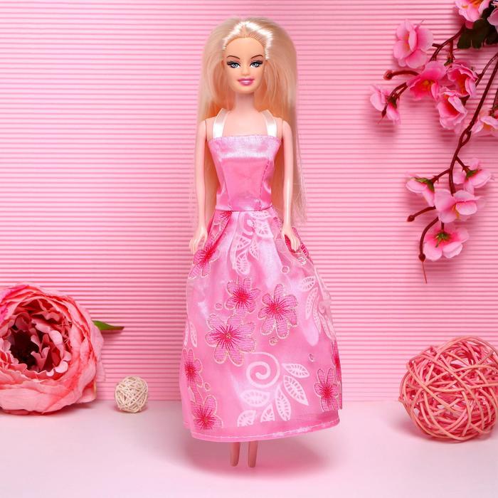 Кукла на подложке с аксессуарами «Любимой доченьке», МИКС