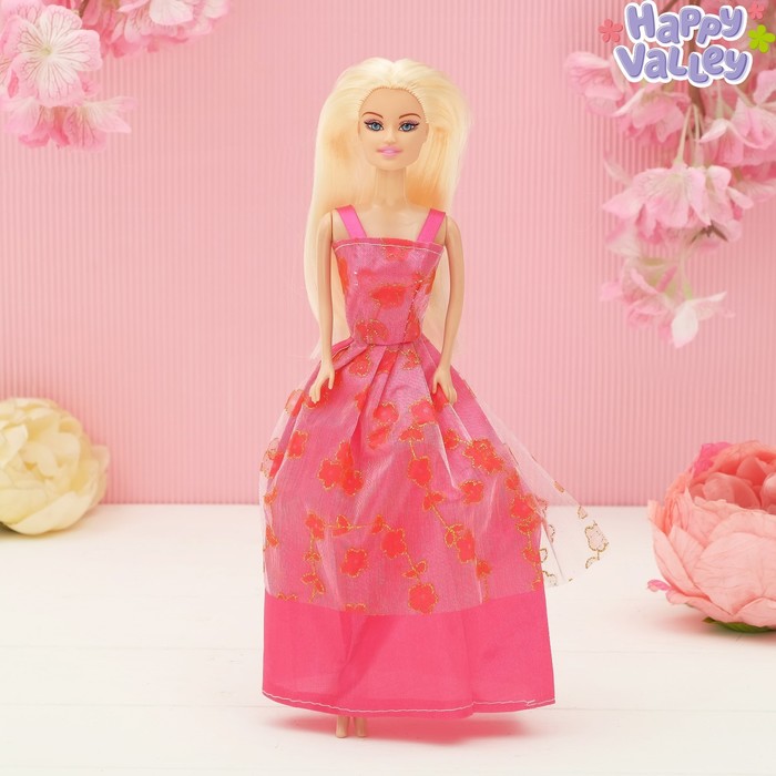 Кукла на подложке с аксессуарами «Настоящей принцессе», МИКС