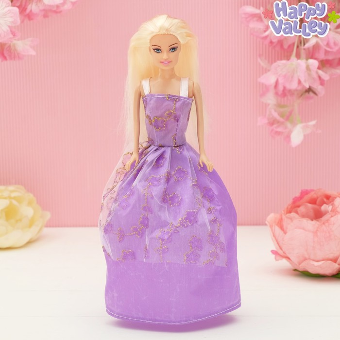 Кукла на подложке с аксессуарами «Самой стильной», МИКС