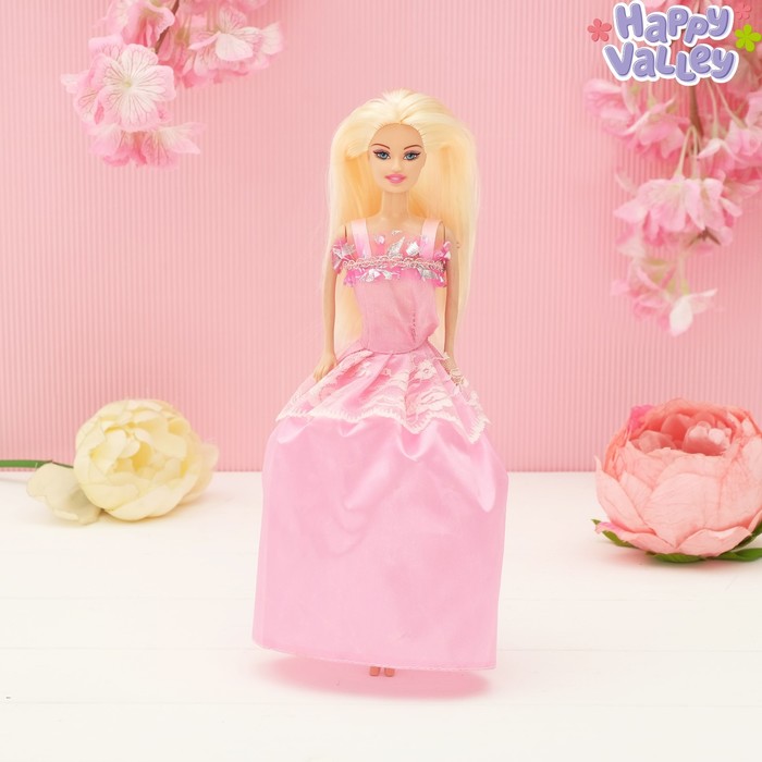 Кукла на подложке с аксессуарами «Сказочной девочке», МИКС