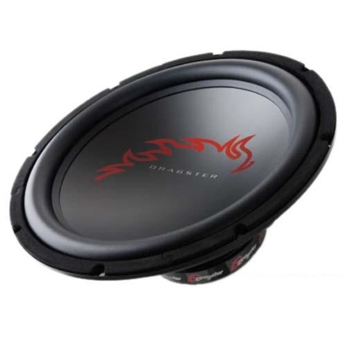 Сабвуфер DRAGSTER DWB-125, 12", 4 Ом