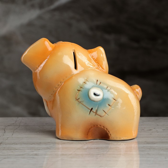 Копилка "Свинка Ласкуток" глазурь, микс