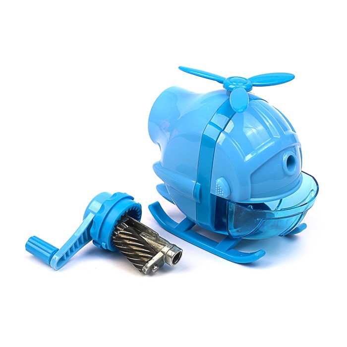 Точилка механическая с контейнером МИКС Вертолет