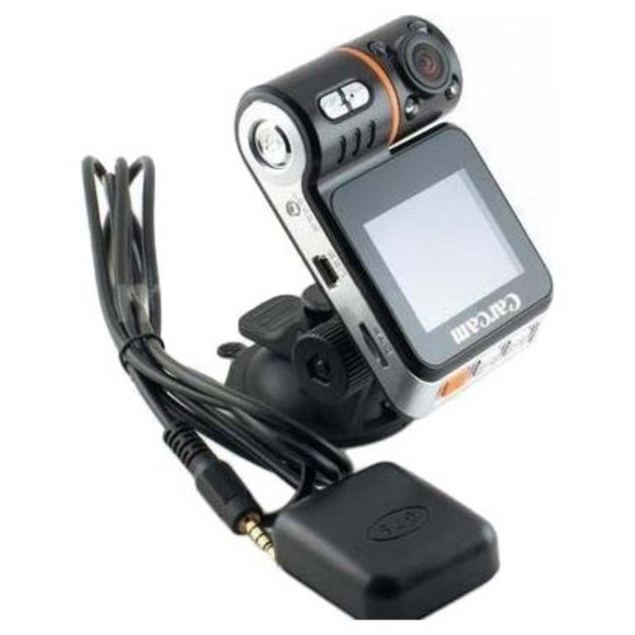 Видеорегистратор CARCAM Q300 GPS, 2", обзор 120º, 1920х1080